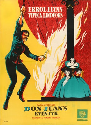 Adventures of Don Juan (1949) original movie poster for sale at Originalfilmart