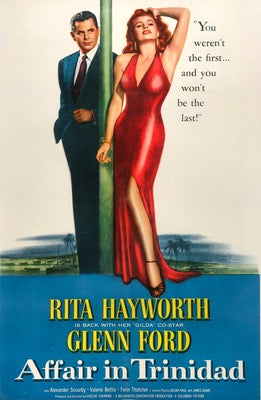 Affair in Trinidad (1952) original movie poster for sale at Originalfilmart