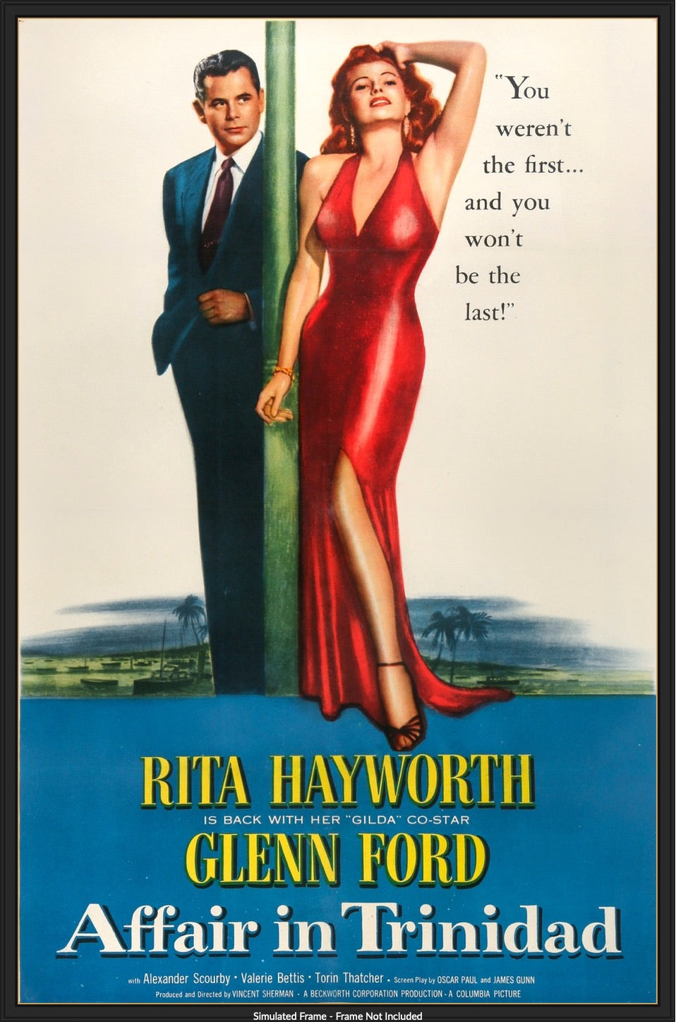 Affair in Trinidad (1952) original movie poster for sale at Originalfilmart
