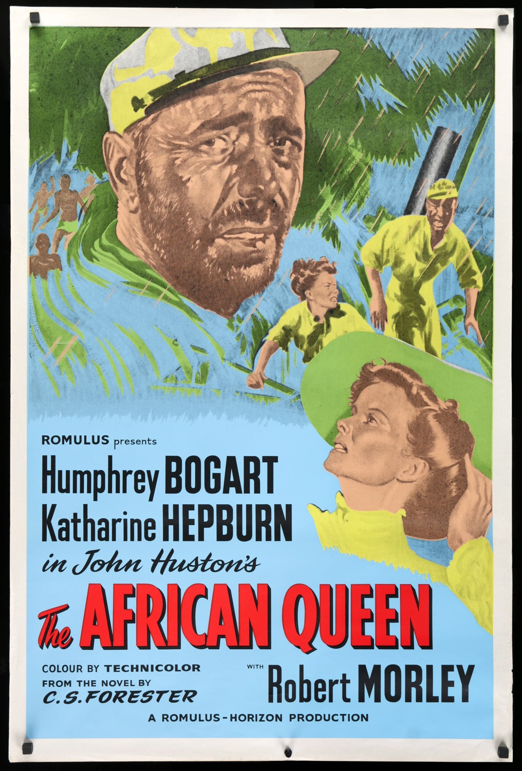African Queen (1952) original movie poster for sale at Originalfilmart