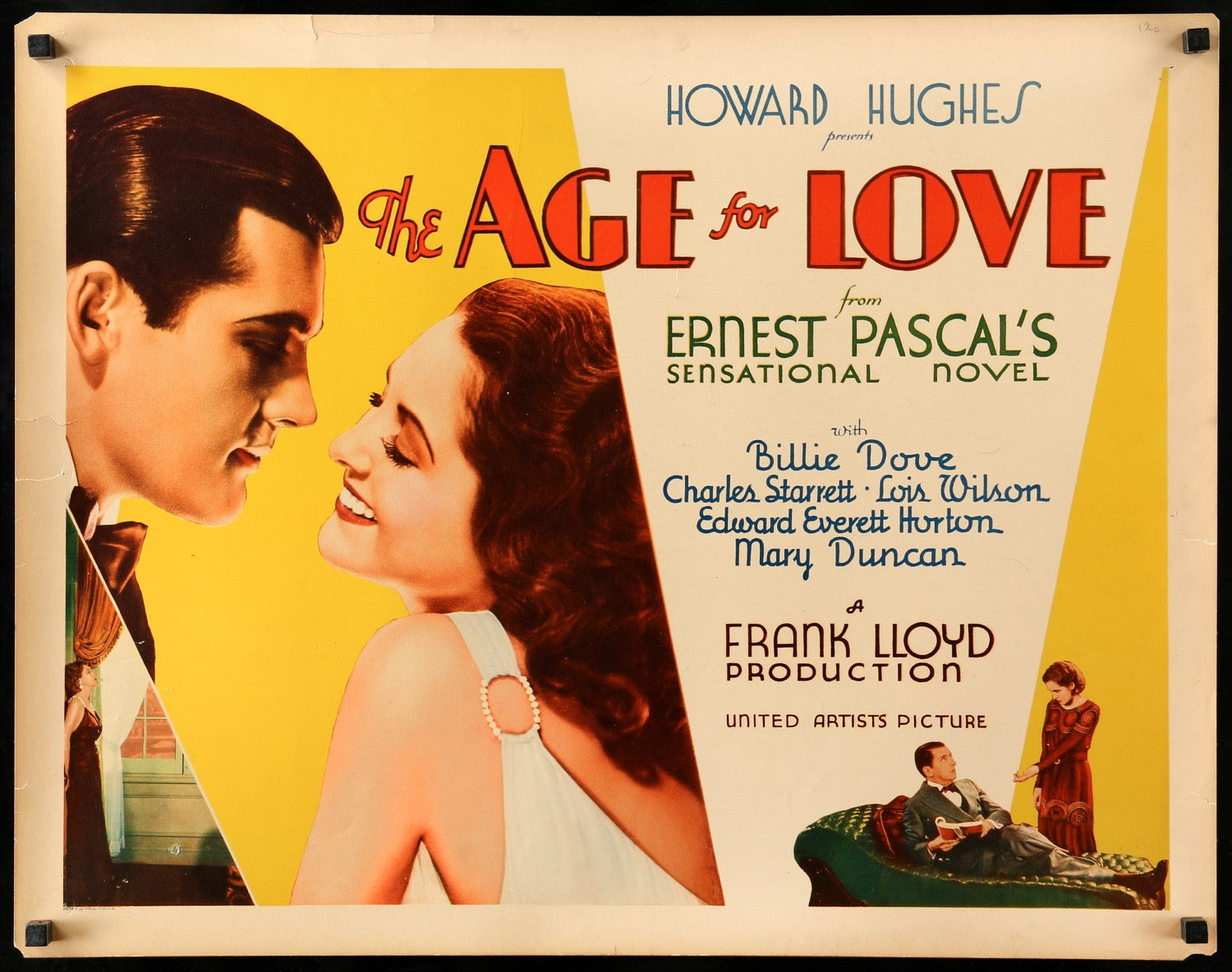 Age for Love (1931) original movie poster for sale at Originalfilmart