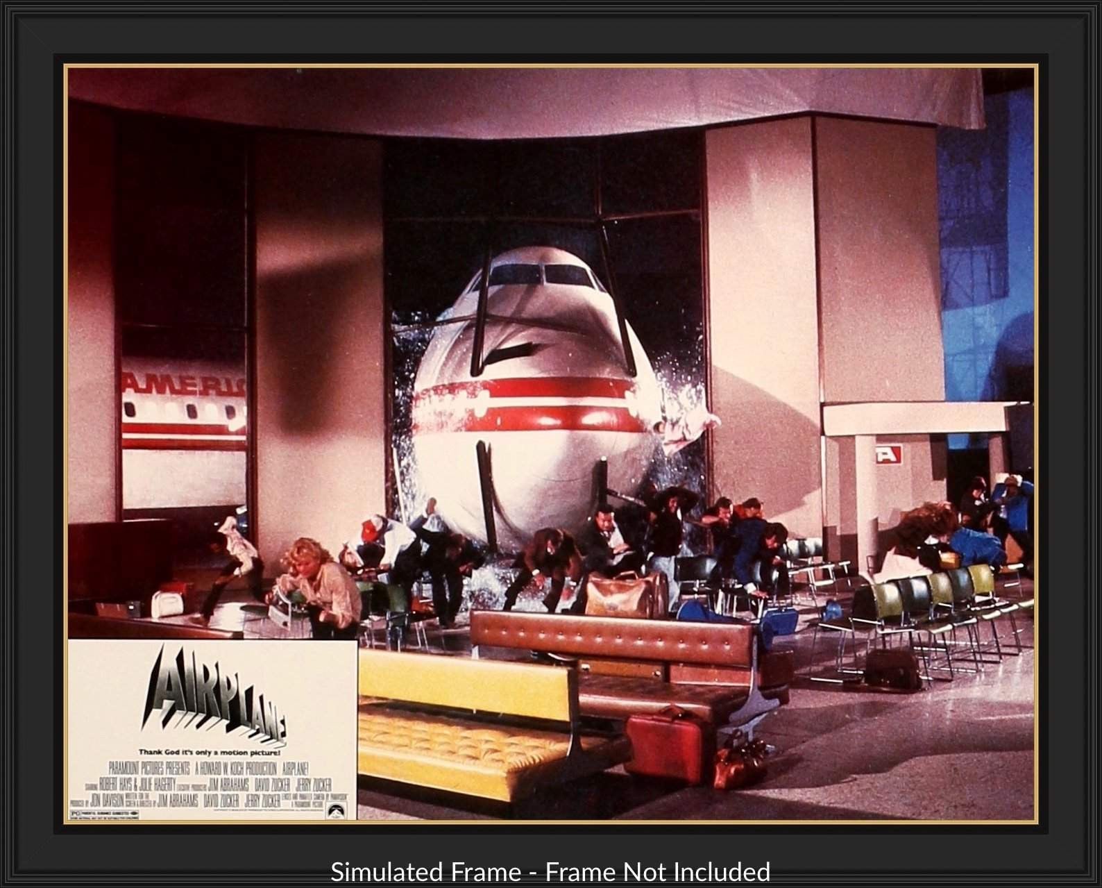 Airplane (1980) Lobby Card original movie poster for sale at Originalfilmart
