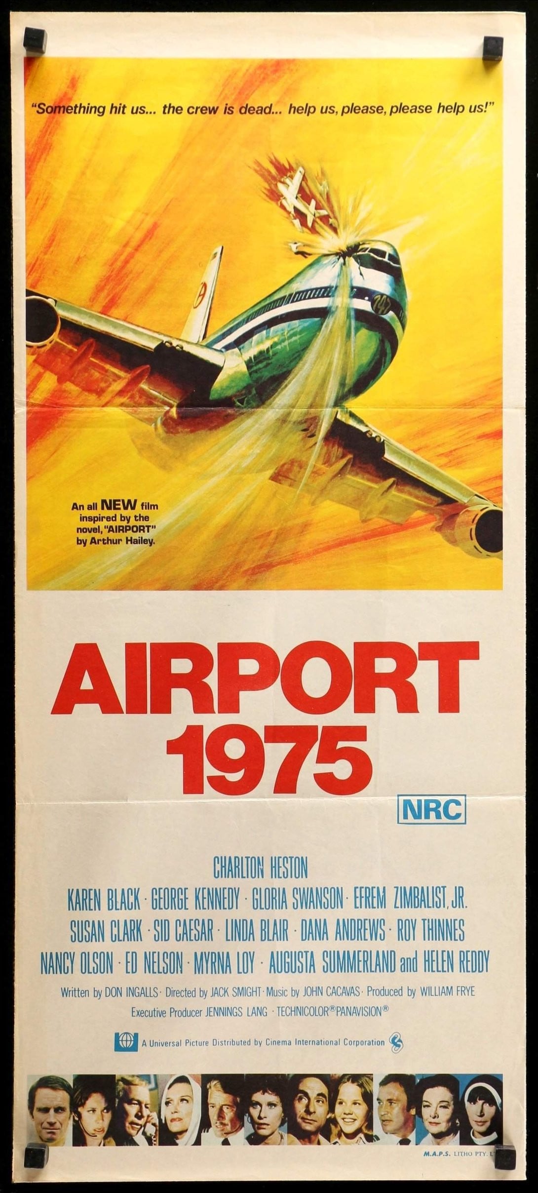 Airport 1975 (1974) original movie poster for sale at Originalfilmart