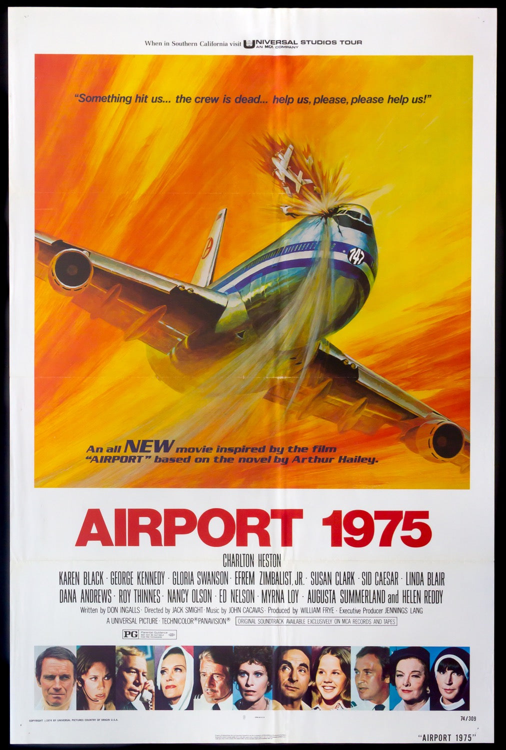 Airport 1975 (1974) original movie poster for sale at Originalfilmart