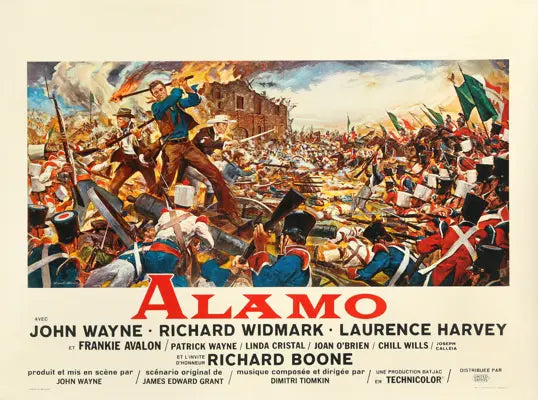 Alamo (1960) original movie poster for sale at Originalfilmart