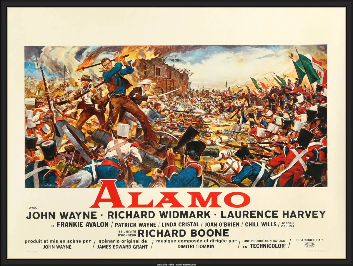Alamo (1960) original movie poster for sale at Originalfilmart