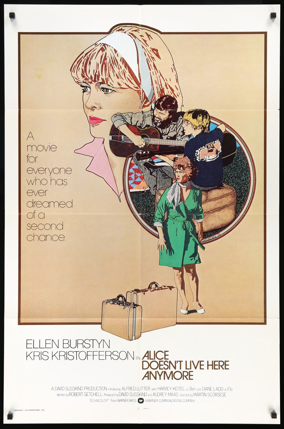 Alice Doesn't Live Here Anymore (1974) original movie poster for sale at Originalfilmart