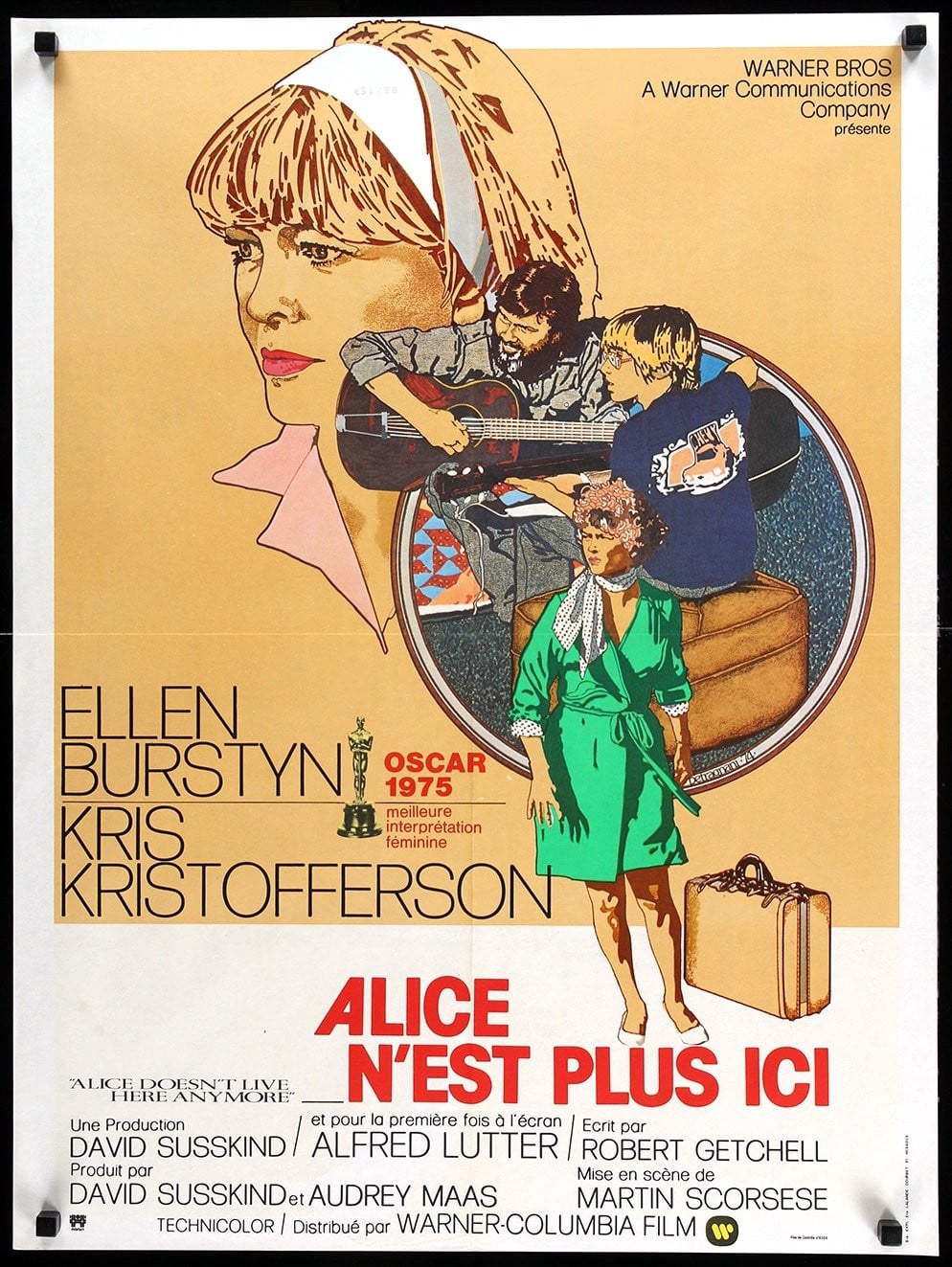 Alice Doesn't Live Here Anymore (1974) original movie poster for sale at Originalfilmart
