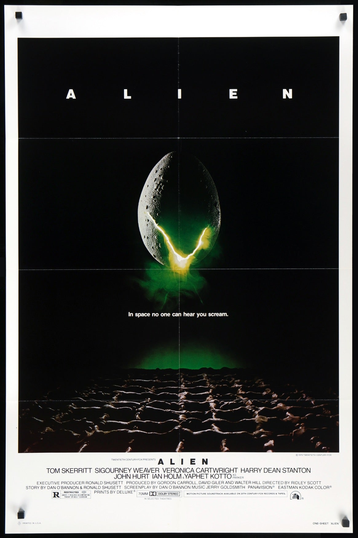 Alien (1979) original movie poster for sale at Originalfilmart