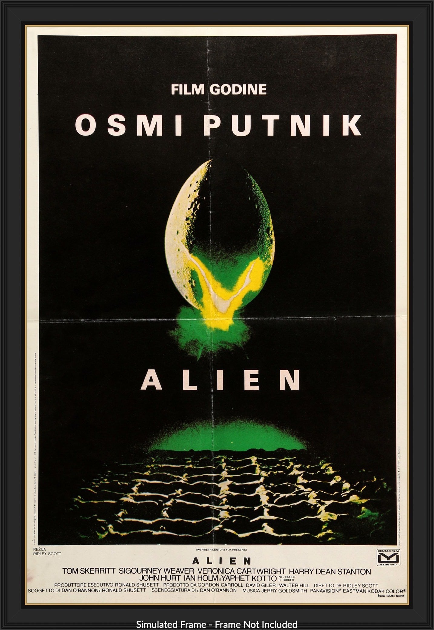 Alien (1979) original movie poster for sale at Originalfilmart