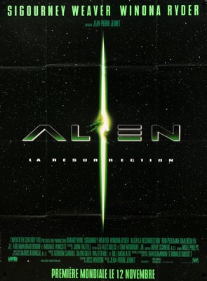 Alien: Resurrection (1997) original movie poster for sale at Originalfilmart