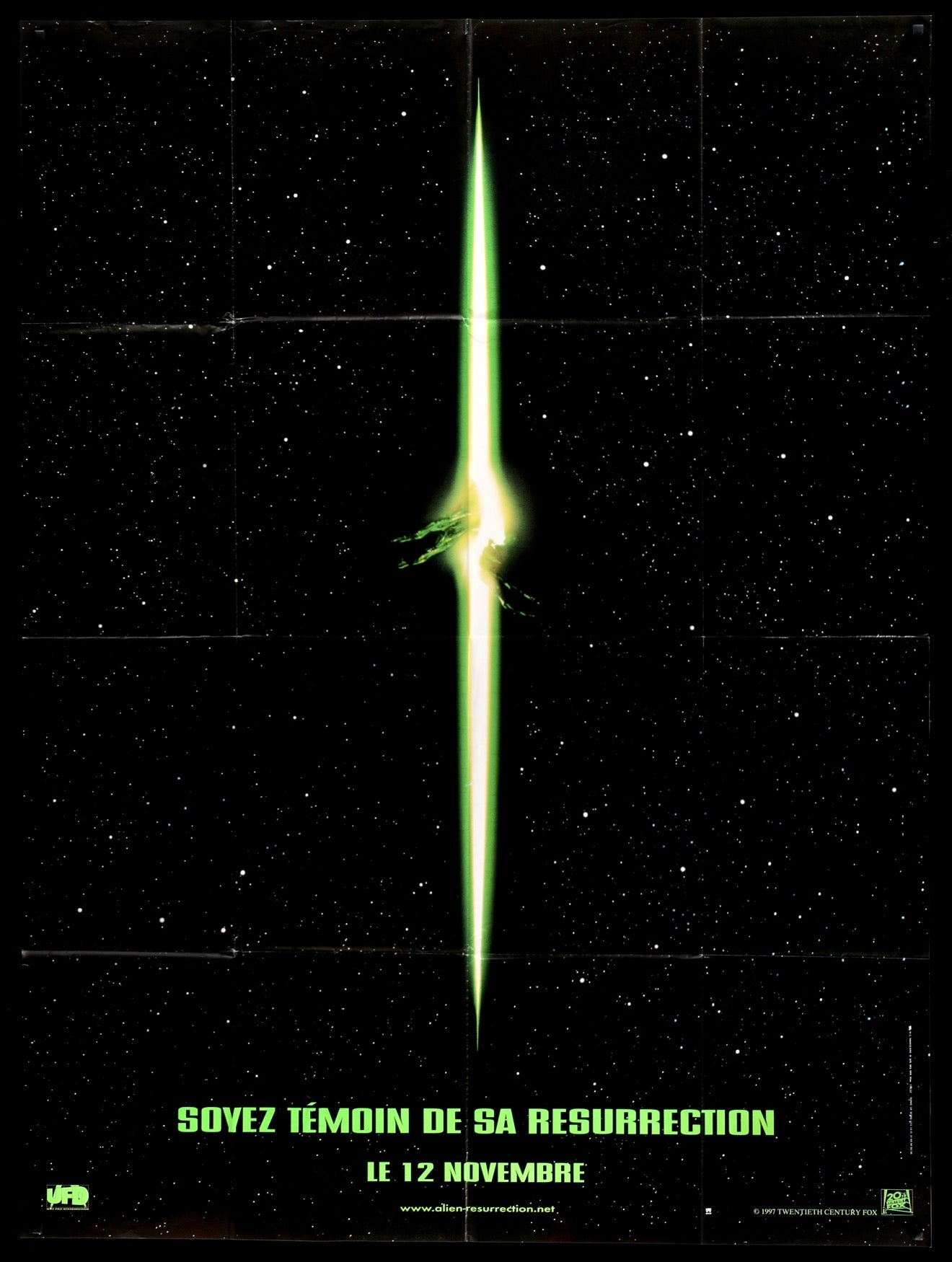 Alien: Resurrection (1997) original movie poster for sale at Originalfilmart