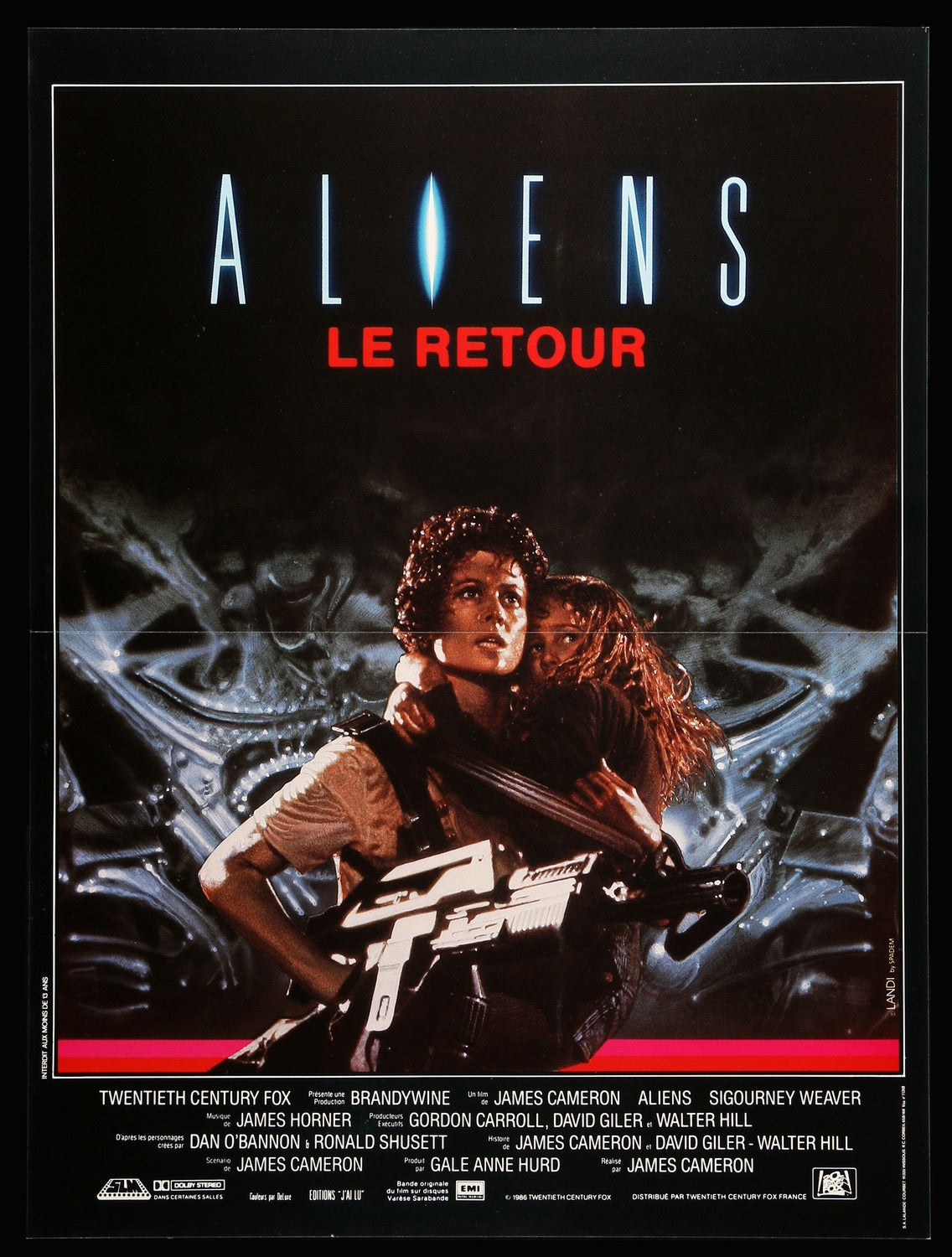 Aliens (1986) original movie poster for sale at Originalfilmart