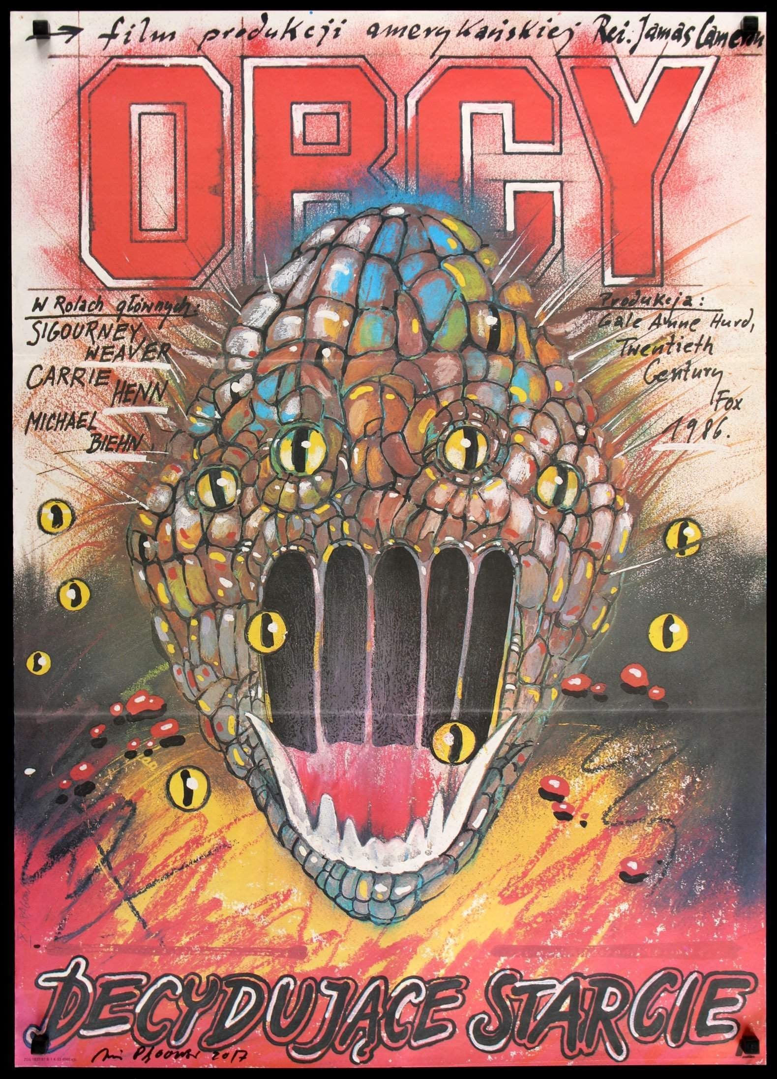 Aliens (1986) original movie poster for sale at Originalfilmart