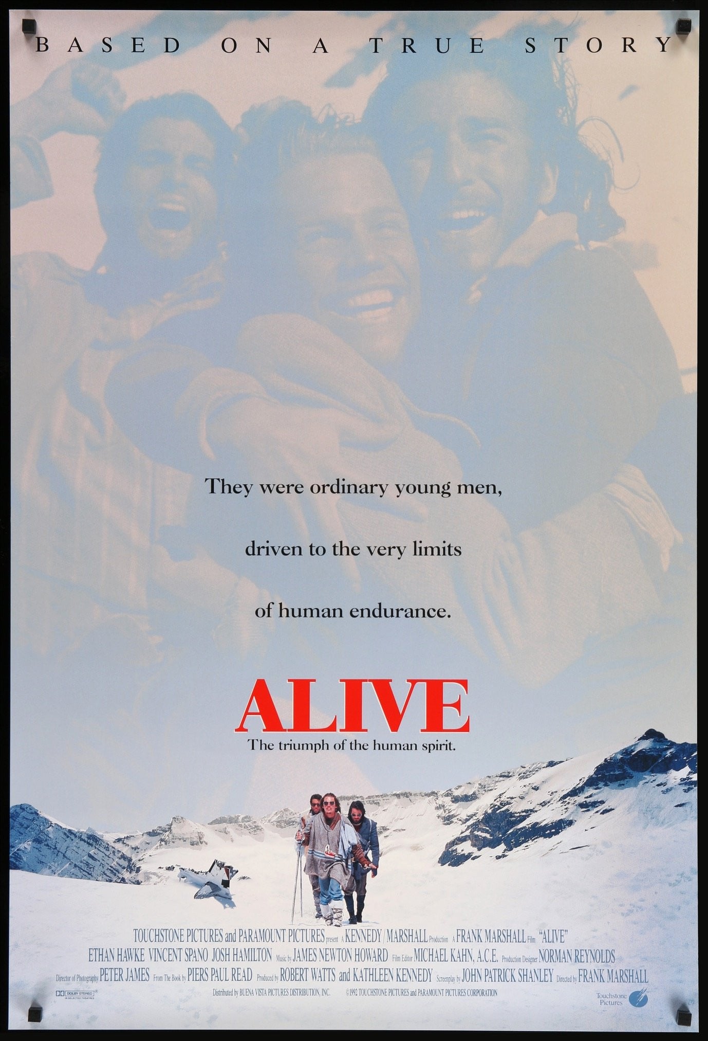 Alive (1993) original movie poster for sale at Originalfilmart