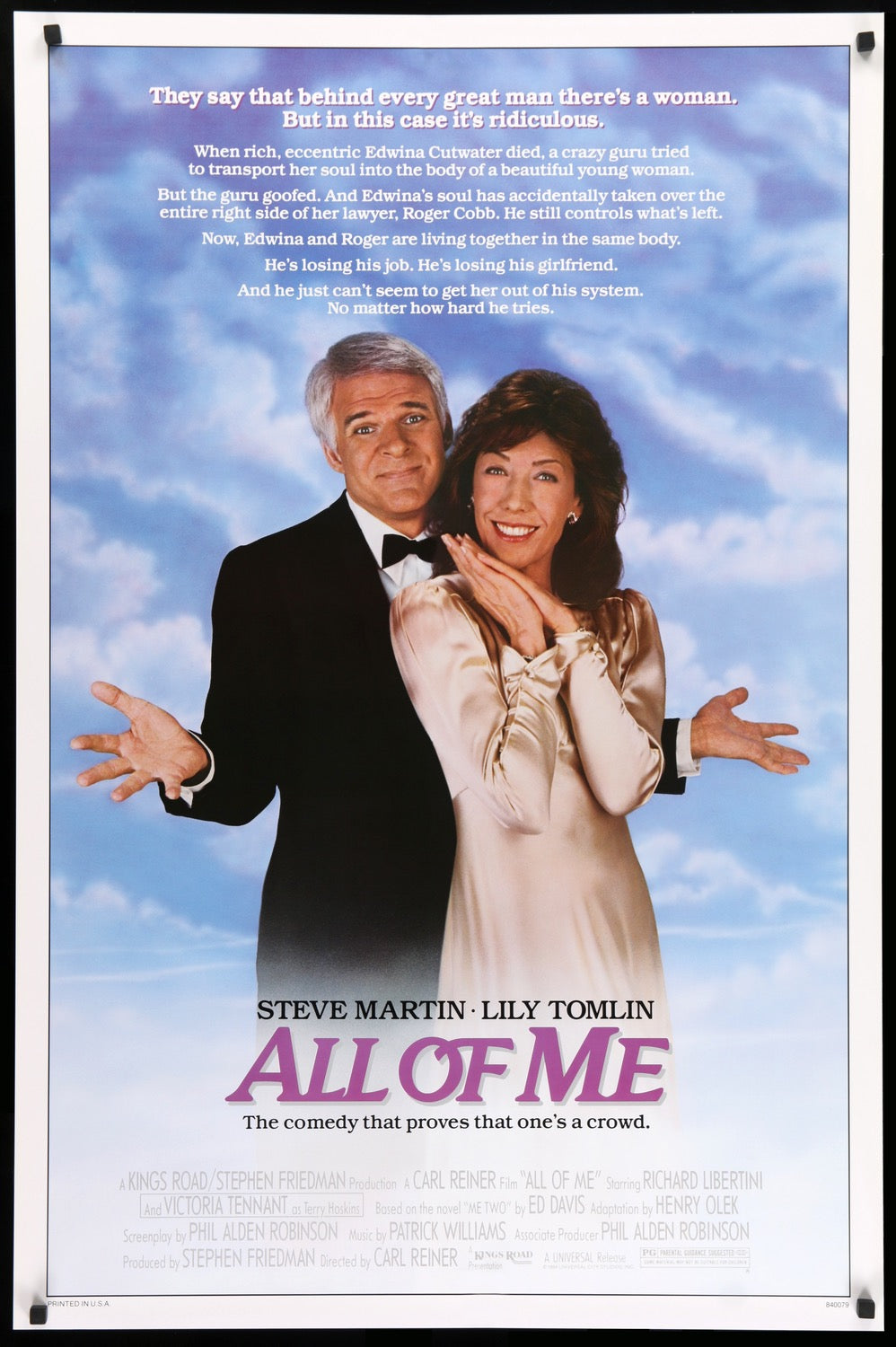 All of Me (1984) original movie poster for sale at Originalfilmart