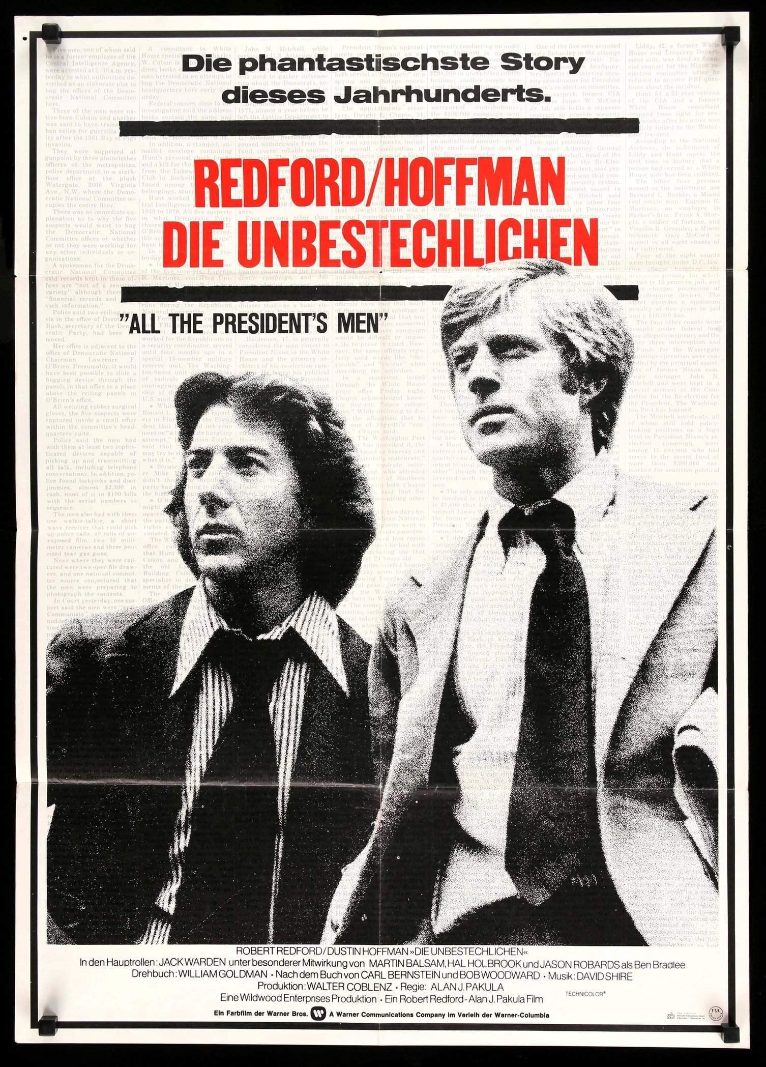 All the President's Men (1976) original movie poster for sale at Originalfilmart
