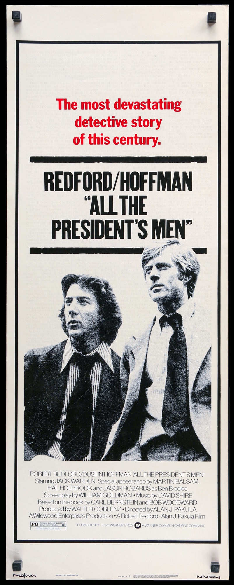 All the President's Men (1976) original movie poster for sale at Originalfilmart