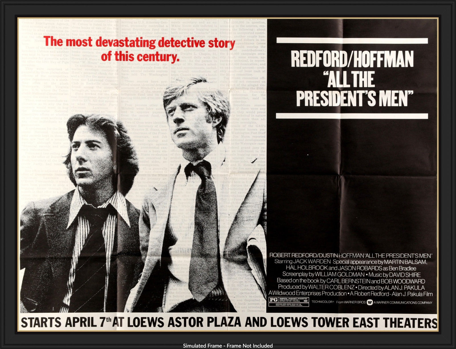 All the President's Men (1976) original movie poster for sale at Originalfilmart