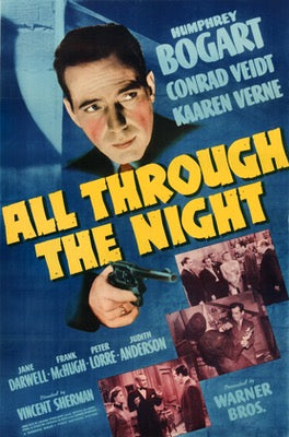 All Through the Night (1942) original movie poster for sale at Originalfilmart