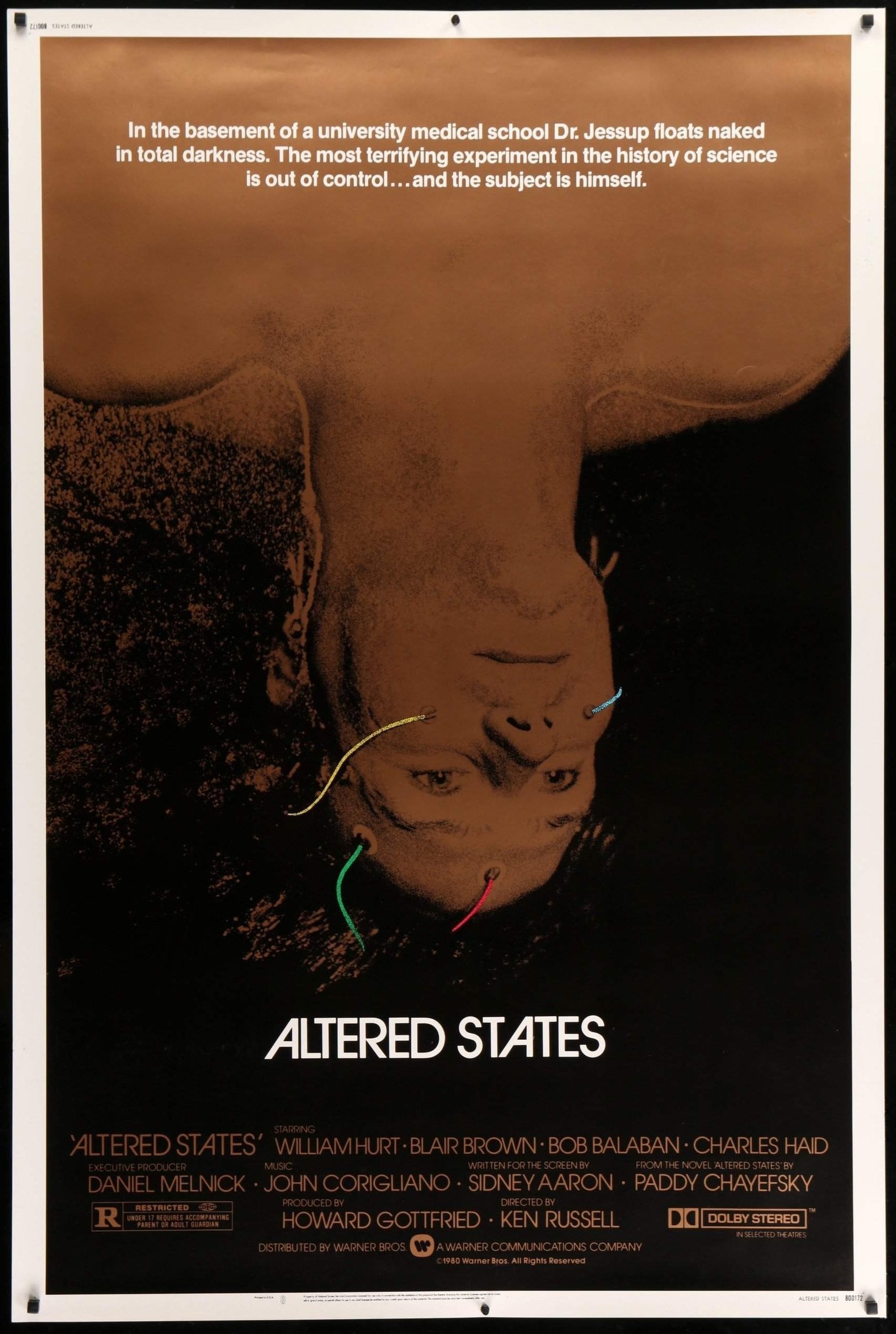 Altered States (1980) original movie poster for sale at Originalfilmart