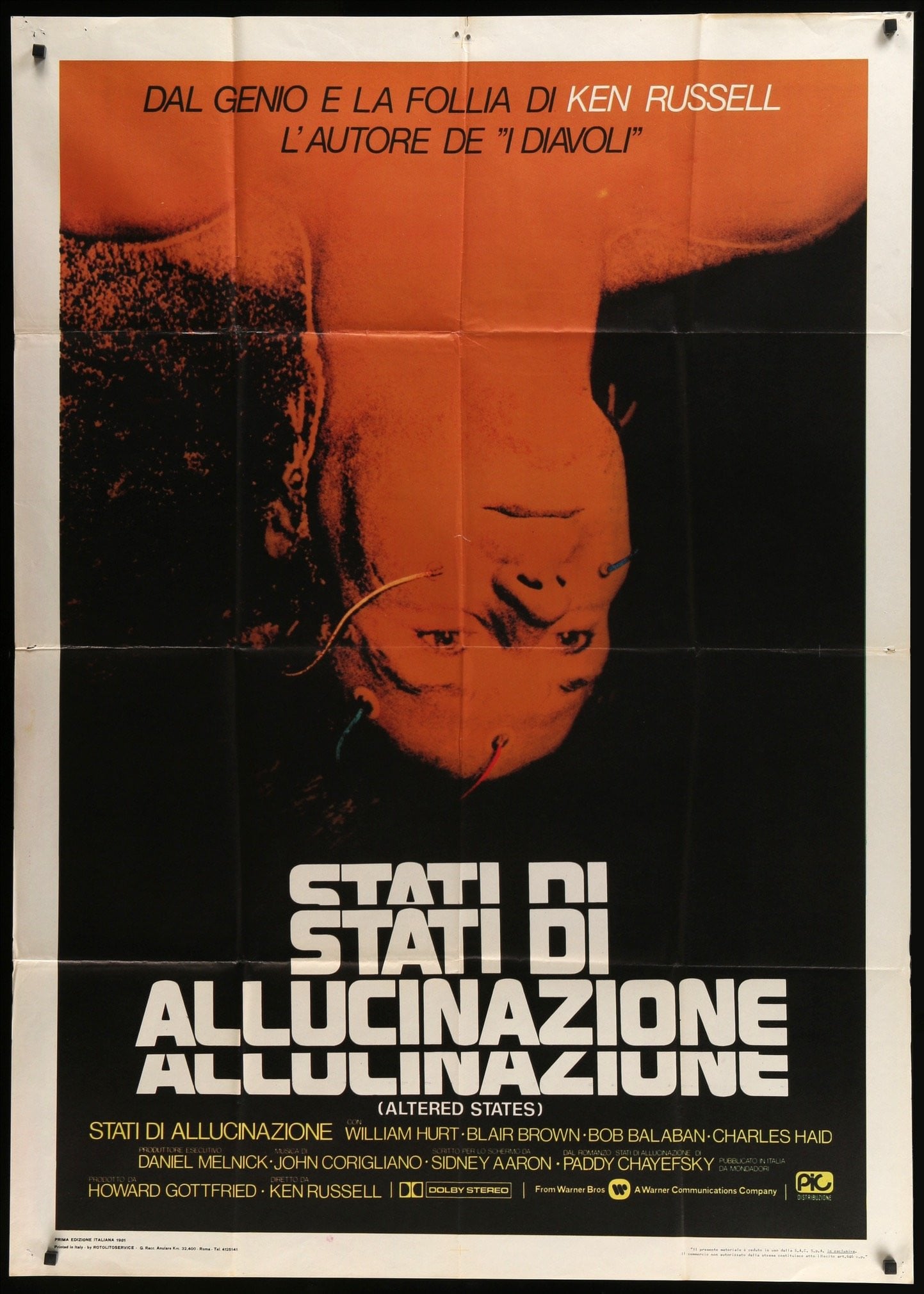 Altered States (1980) original movie poster for sale at Originalfilmart