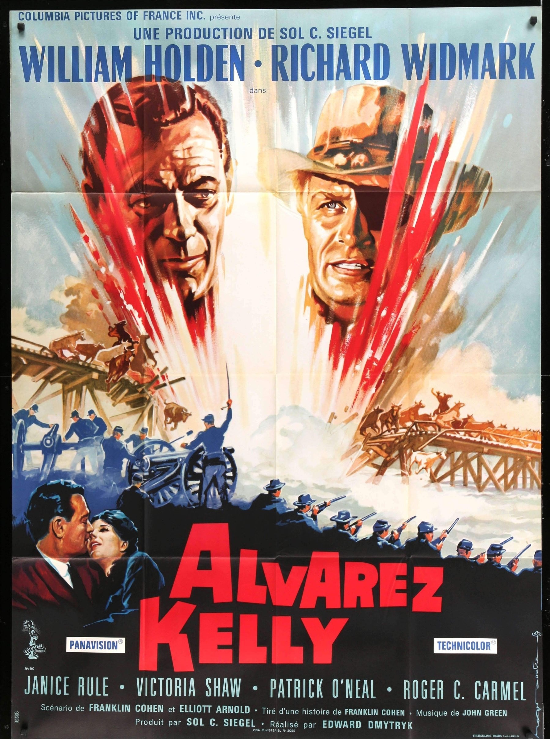 Alvarez Kelly (1966) original movie poster for sale at Originalfilmart