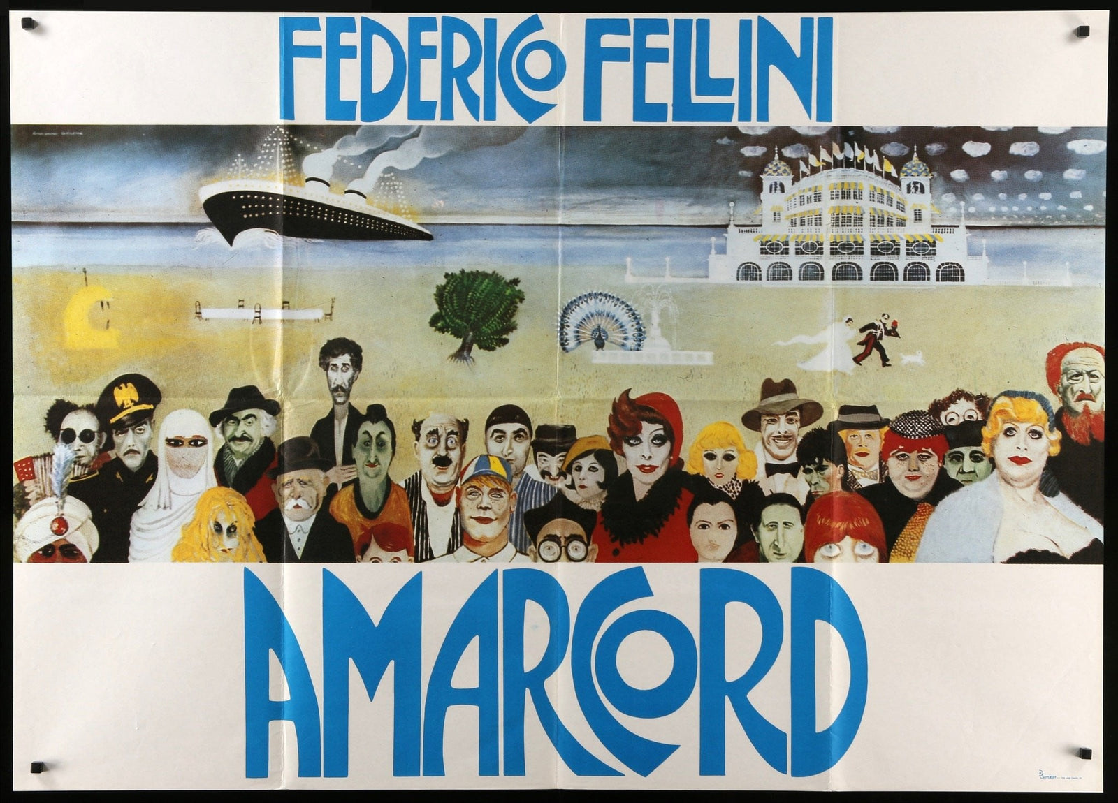 Amarcord (1973) original movie poster for sale at Originalfilmart