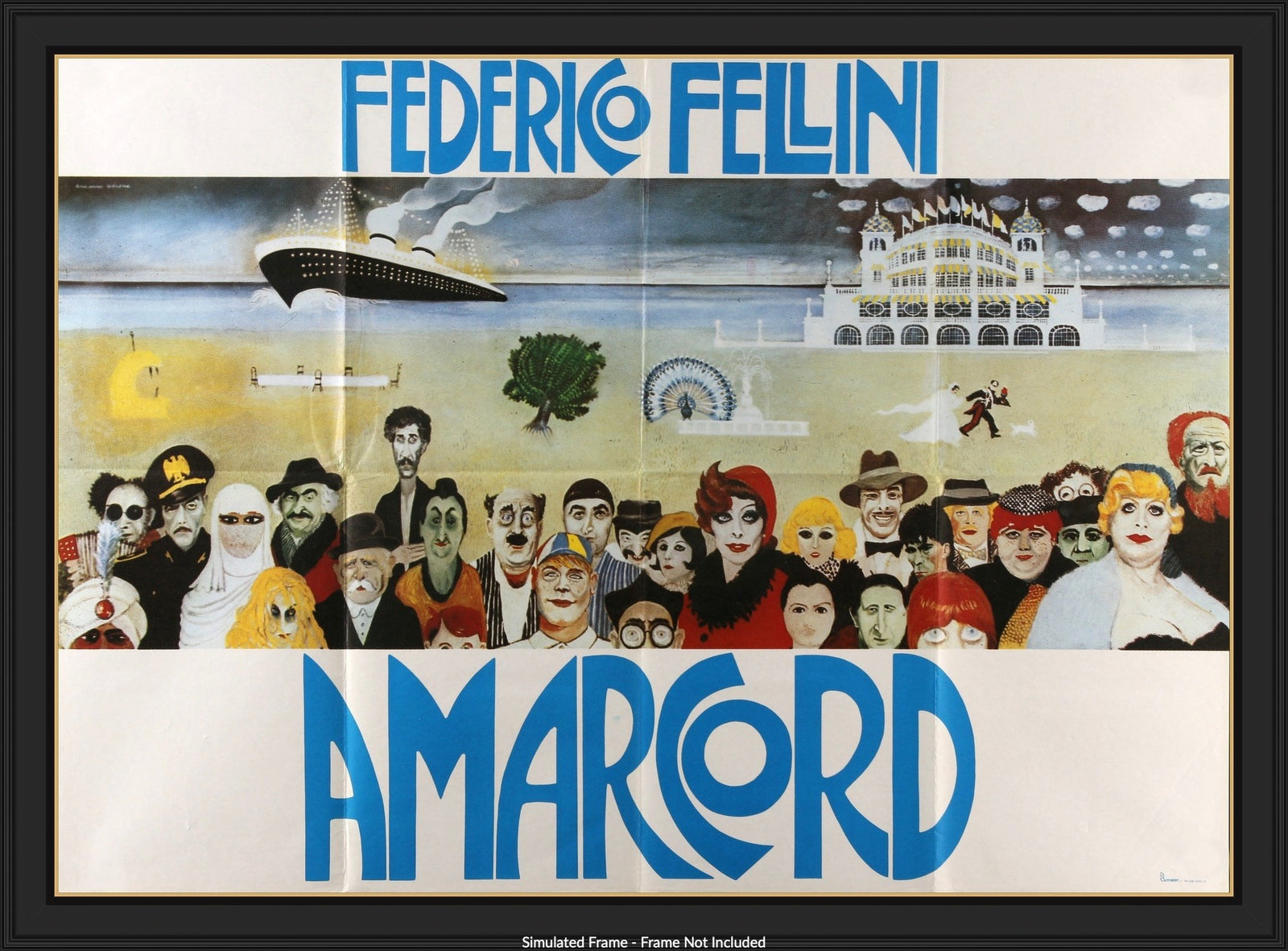 Amarcord (1973) original movie poster for sale at Originalfilmart