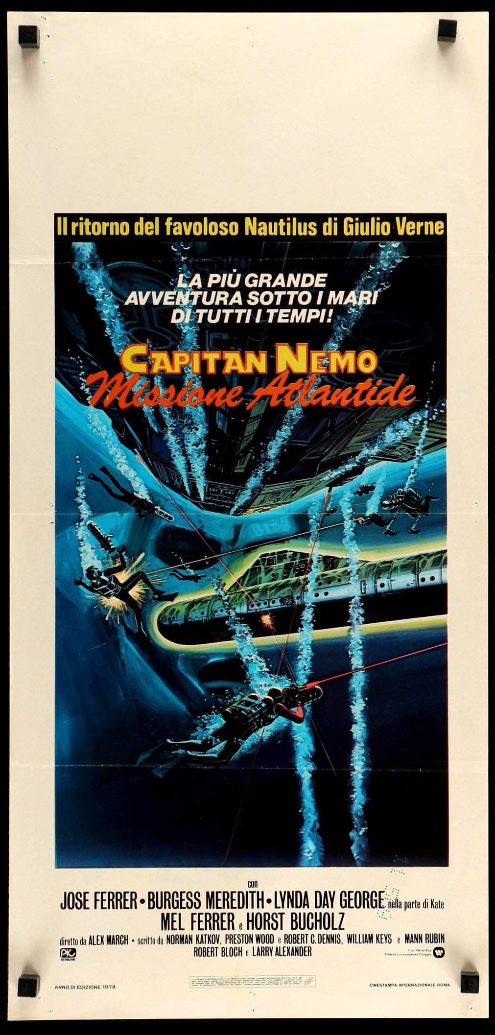 Amazing Captain Nemo (1978) original movie poster for sale at Originalfilmart