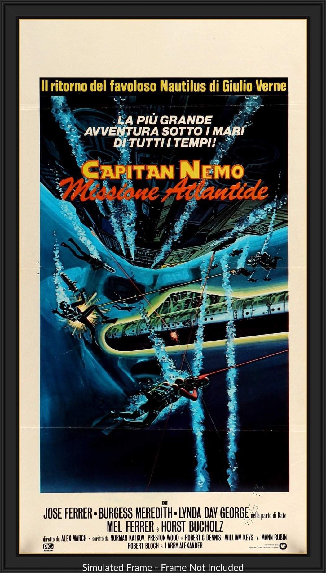 Amazing Captain Nemo (1978) original movie poster for sale at Originalfilmart