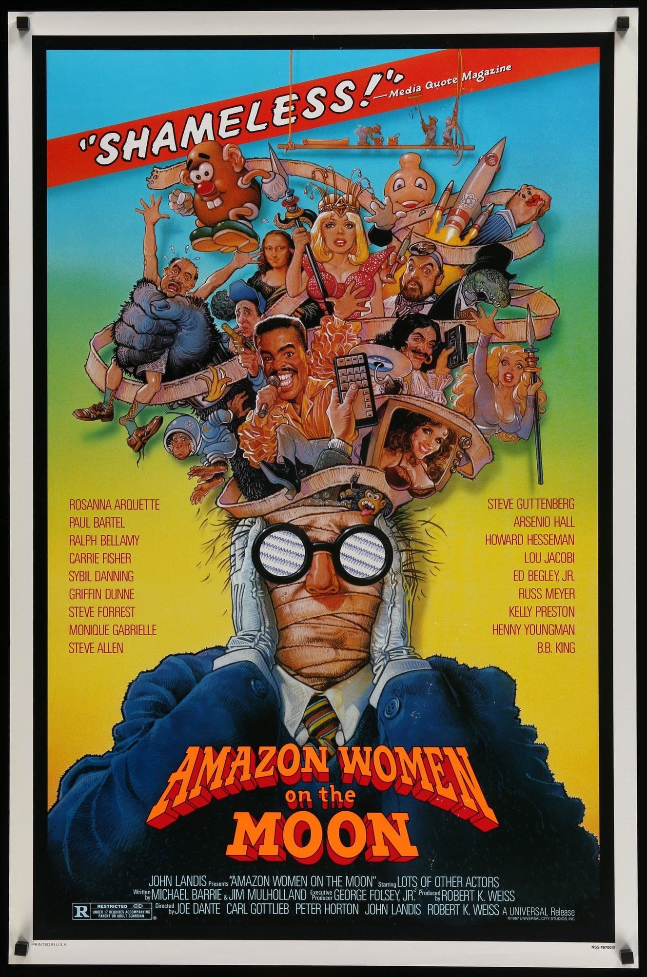 Amazon Women on the Moon (1987) original movie poster for sale at Originalfilmart