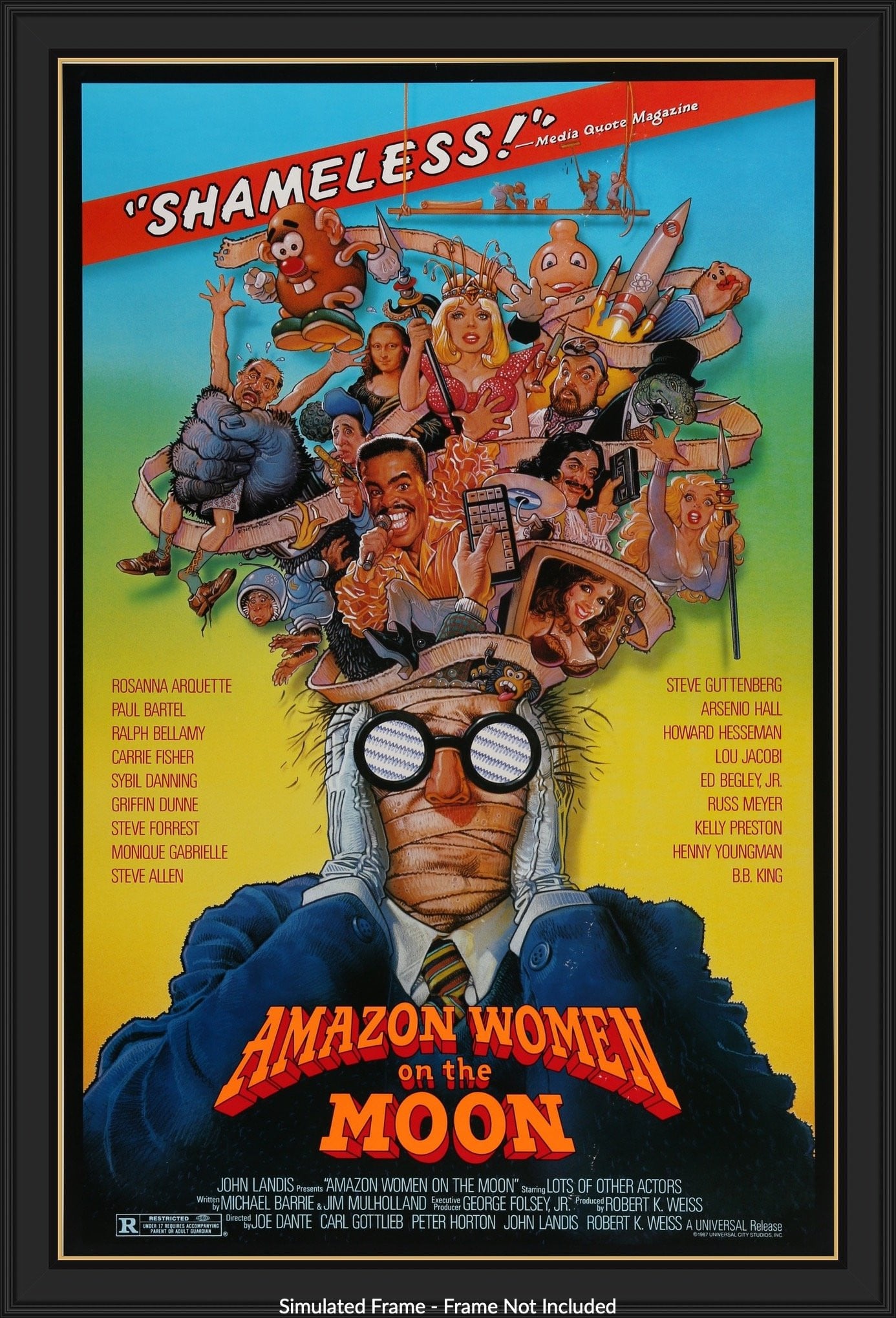 Amazon Women on the Moon (1987) original movie poster for sale at Originalfilmart