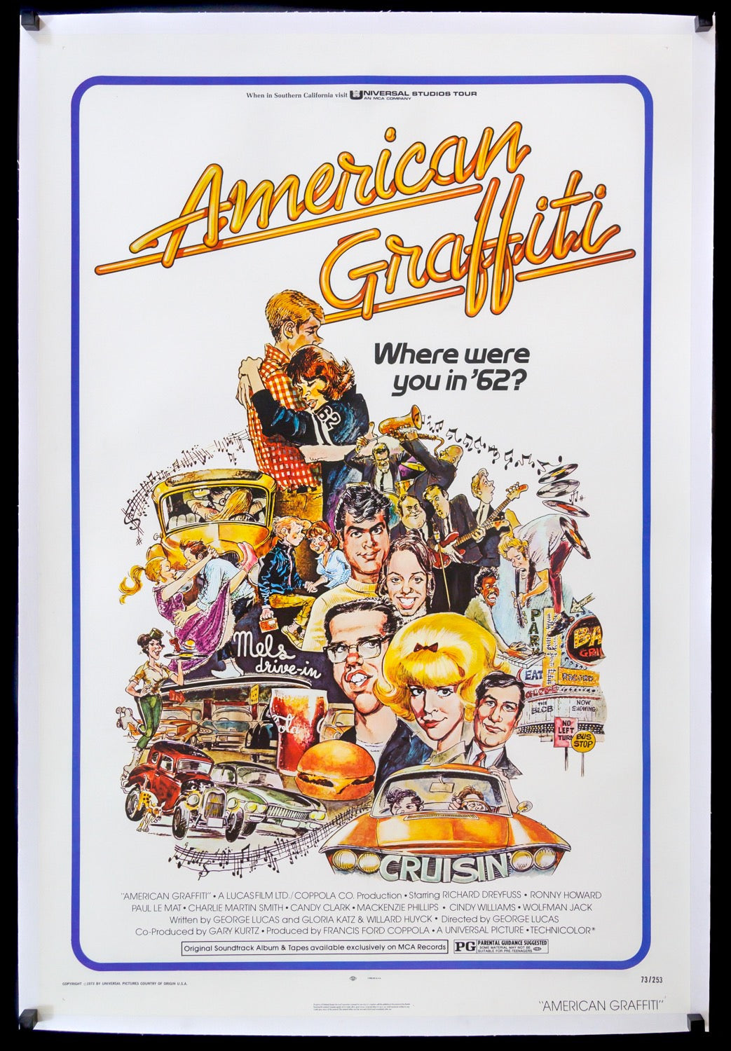 American Graffiti (1973) original movie poster for sale at Originalfilmart