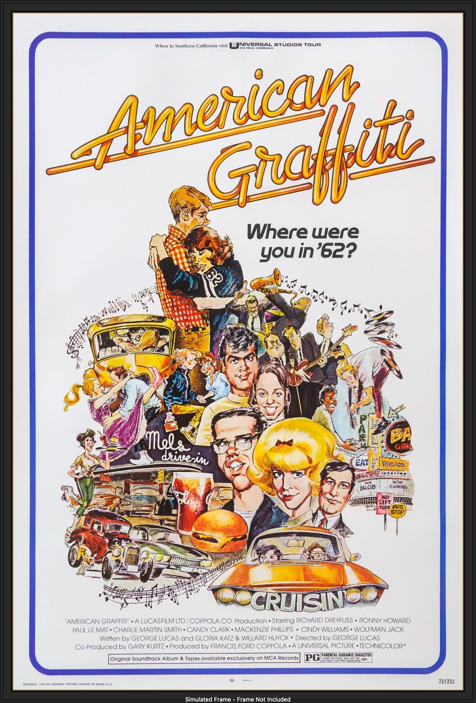 American Graffiti (1973) original movie poster for sale at Originalfilmart