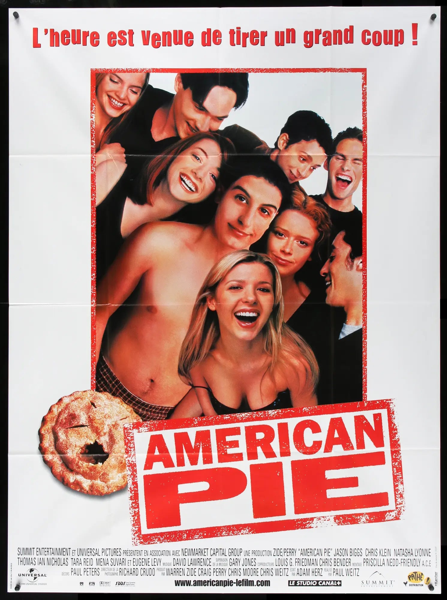American Pie (1999) original movie poster for sale at Originalfilmart