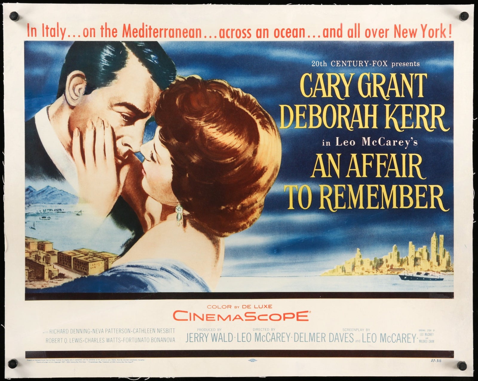 An Affair To Remember (1957) original movie poster for sale at Originalfilmart