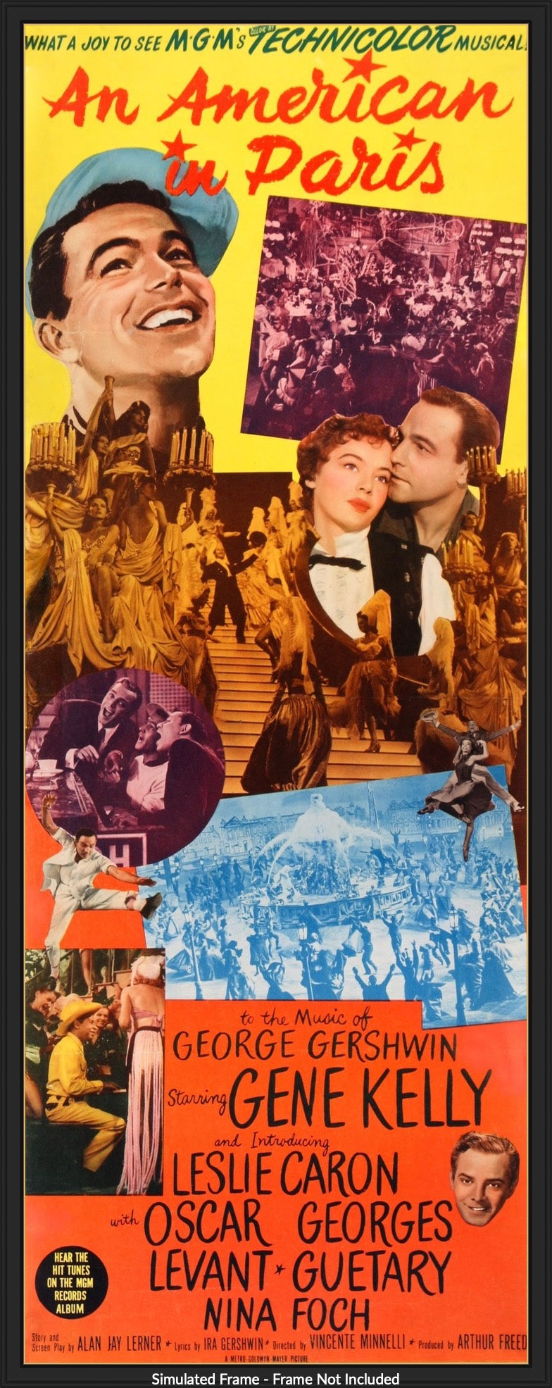 An American in Paris (1951) original movie poster for sale at Originalfilmart