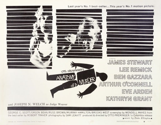 Anatomy of a Murder (1959) original movie poster for sale at Originalfilmart