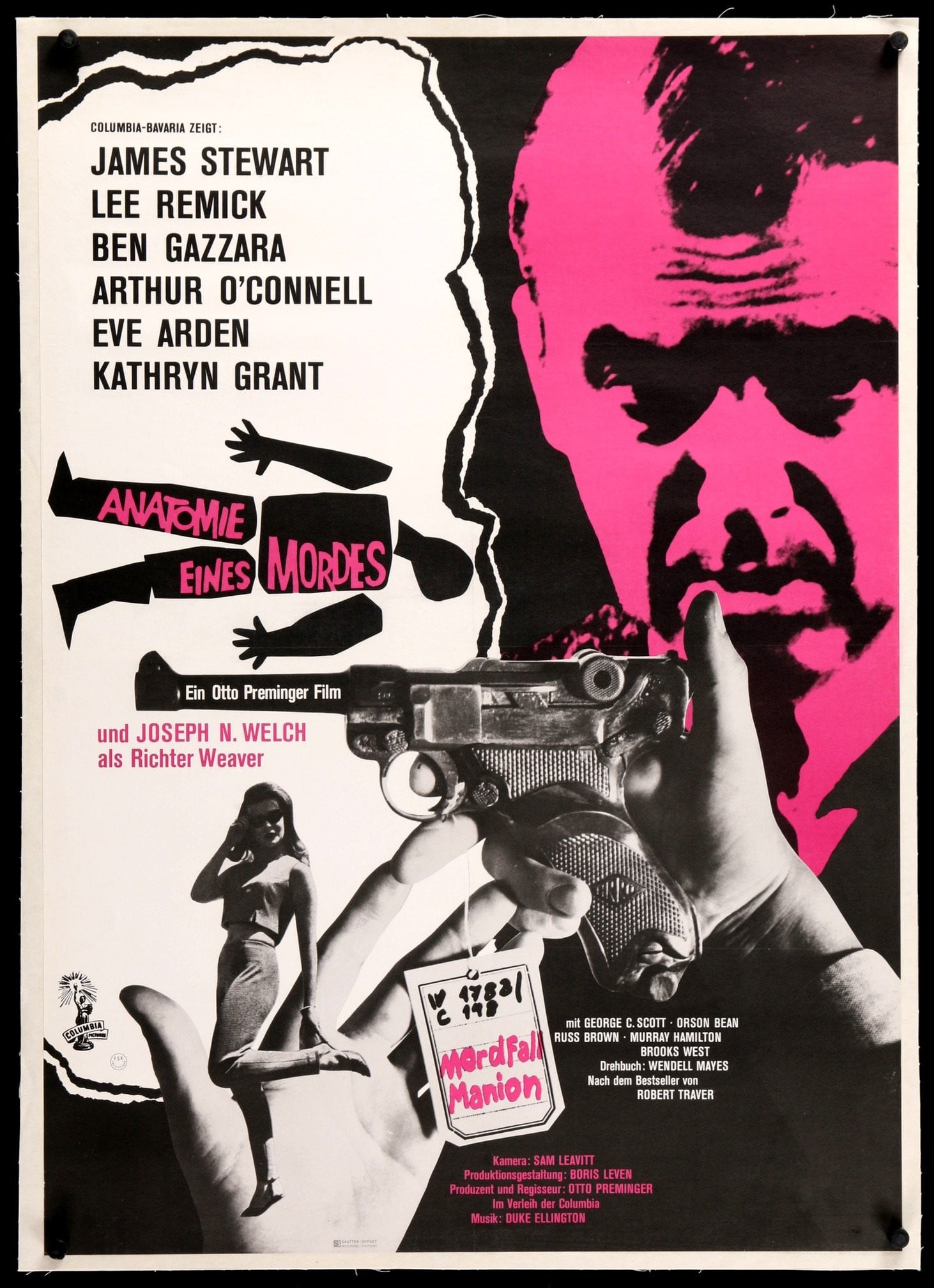 Anatomy of a Murder (1959) original movie poster for sale at Originalfilmart