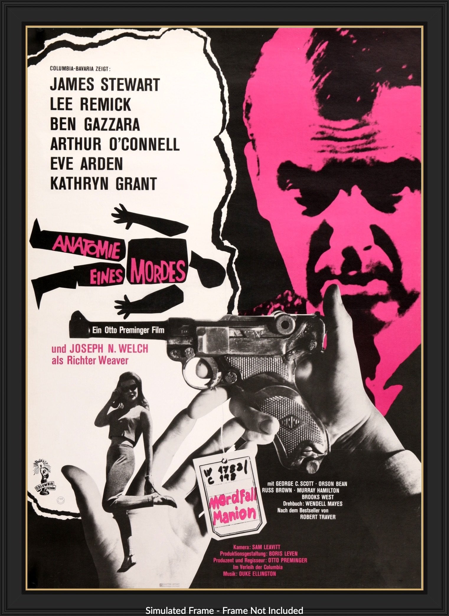 Anatomy of a Murder (1959) original movie poster for sale at Originalfilmart