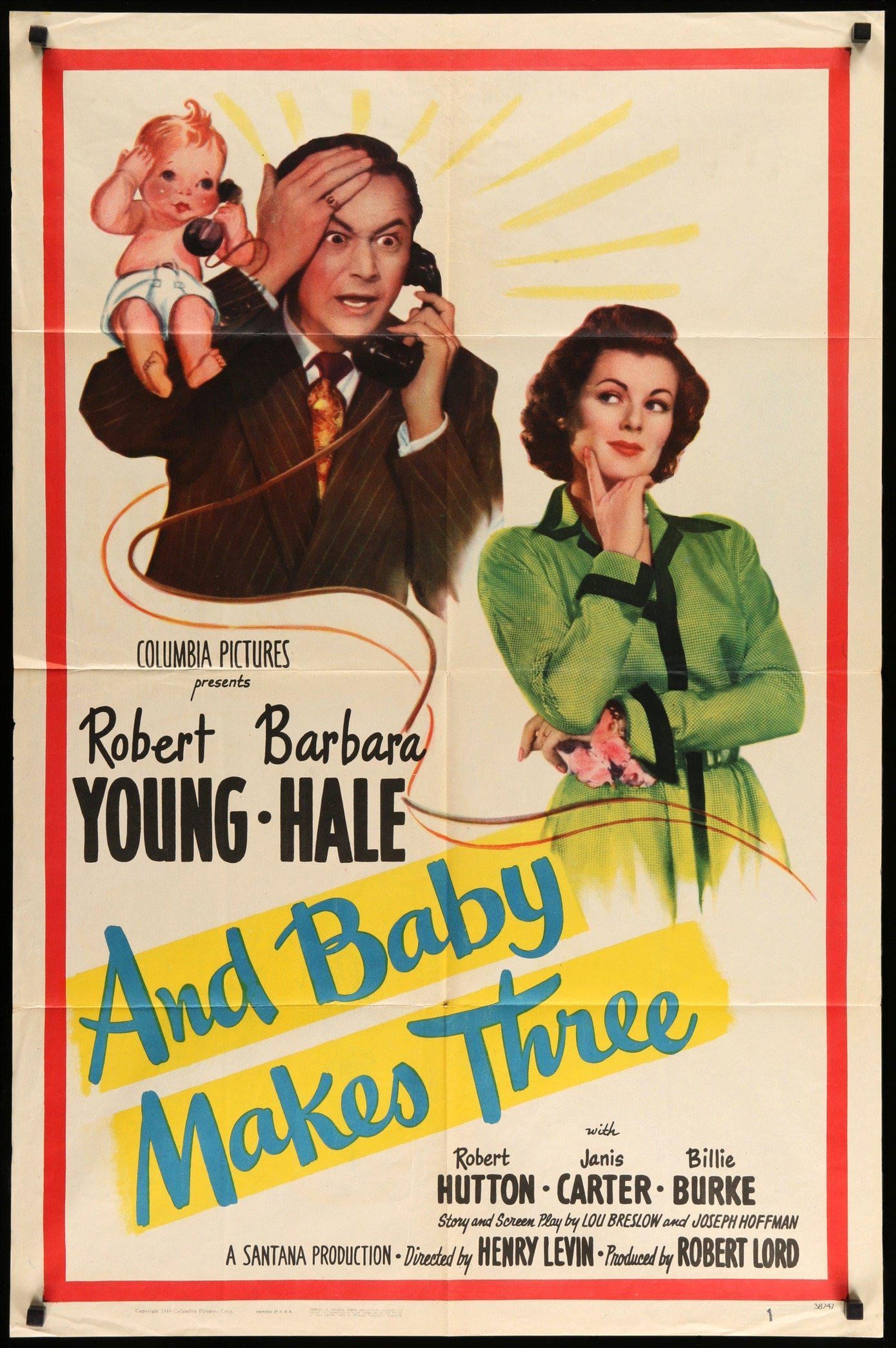 And Baby Makes Three (1949) original movie poster for sale at Originalfilmart