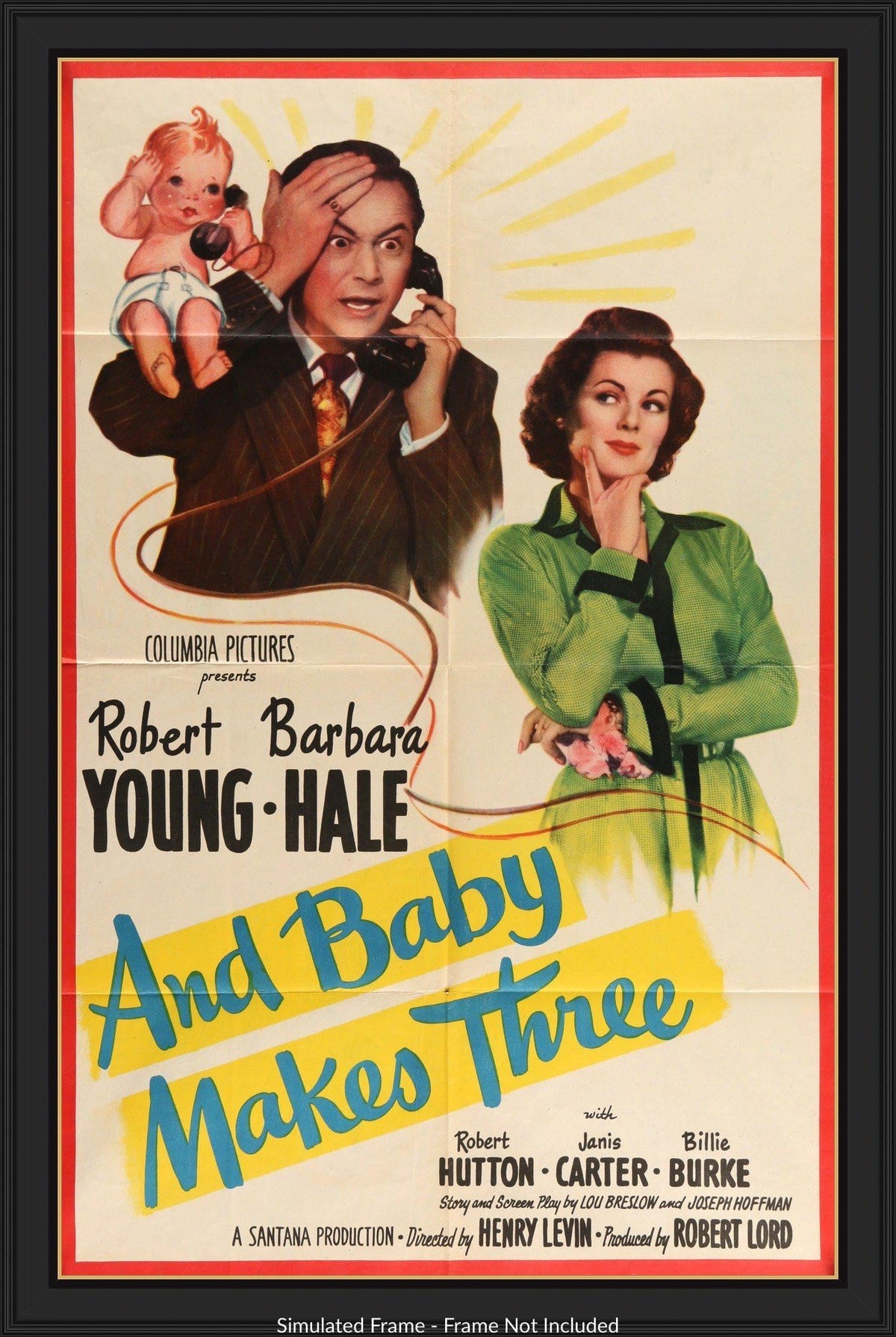 And Baby Makes Three (1949) original movie poster for sale at Originalfilmart