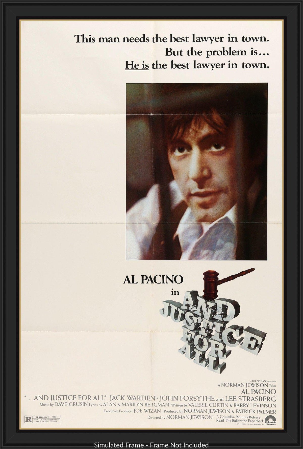 And Justice For All (1979) original movie poster for sale at Originalfilmart
