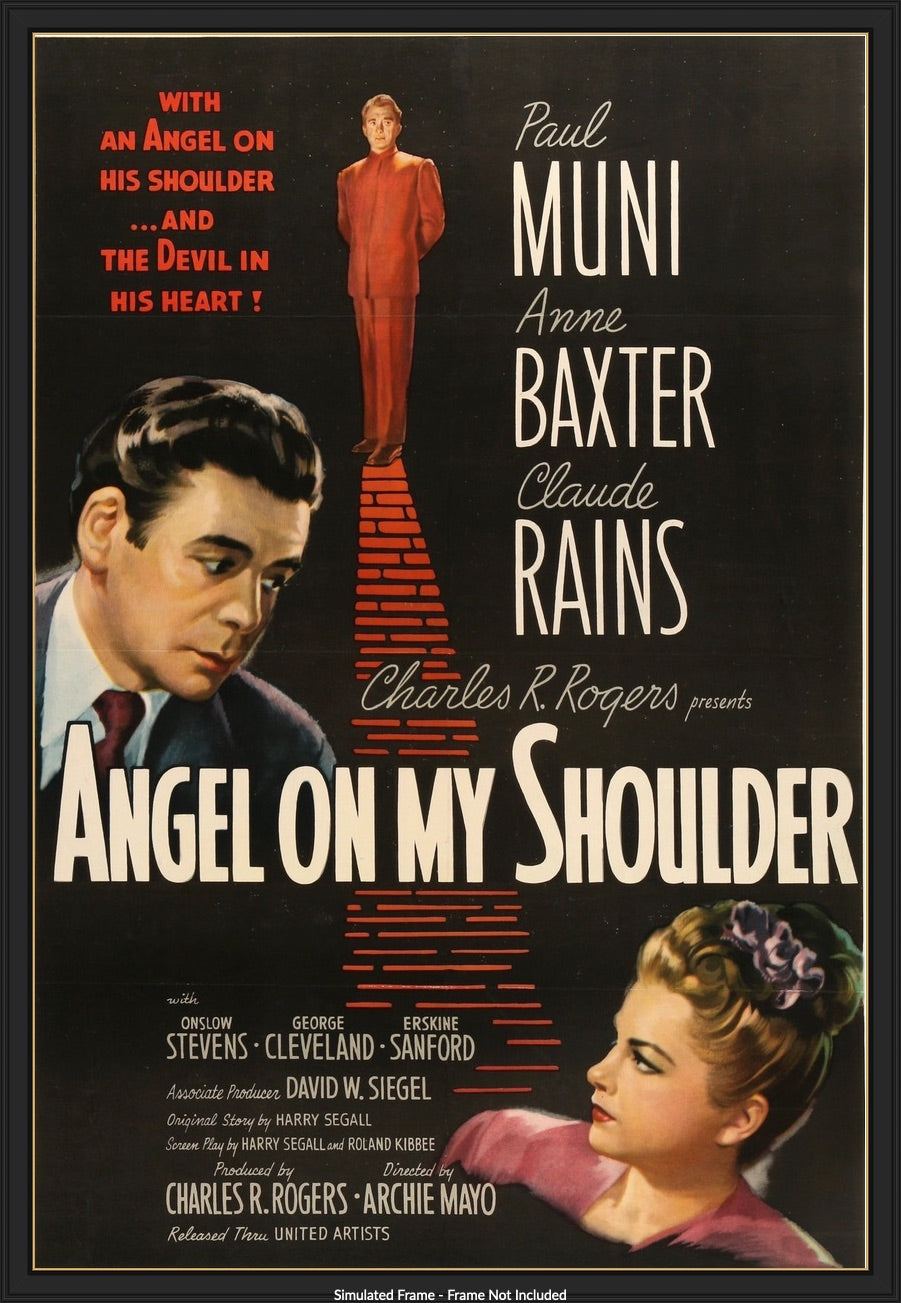 Angel on my Shoulder (1946) original movie poster for sale at Originalfilmart
