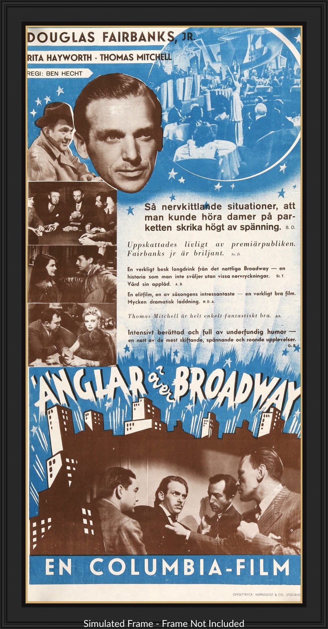 Angels Over Broadway (1940) original movie poster for sale at Originalfilmart