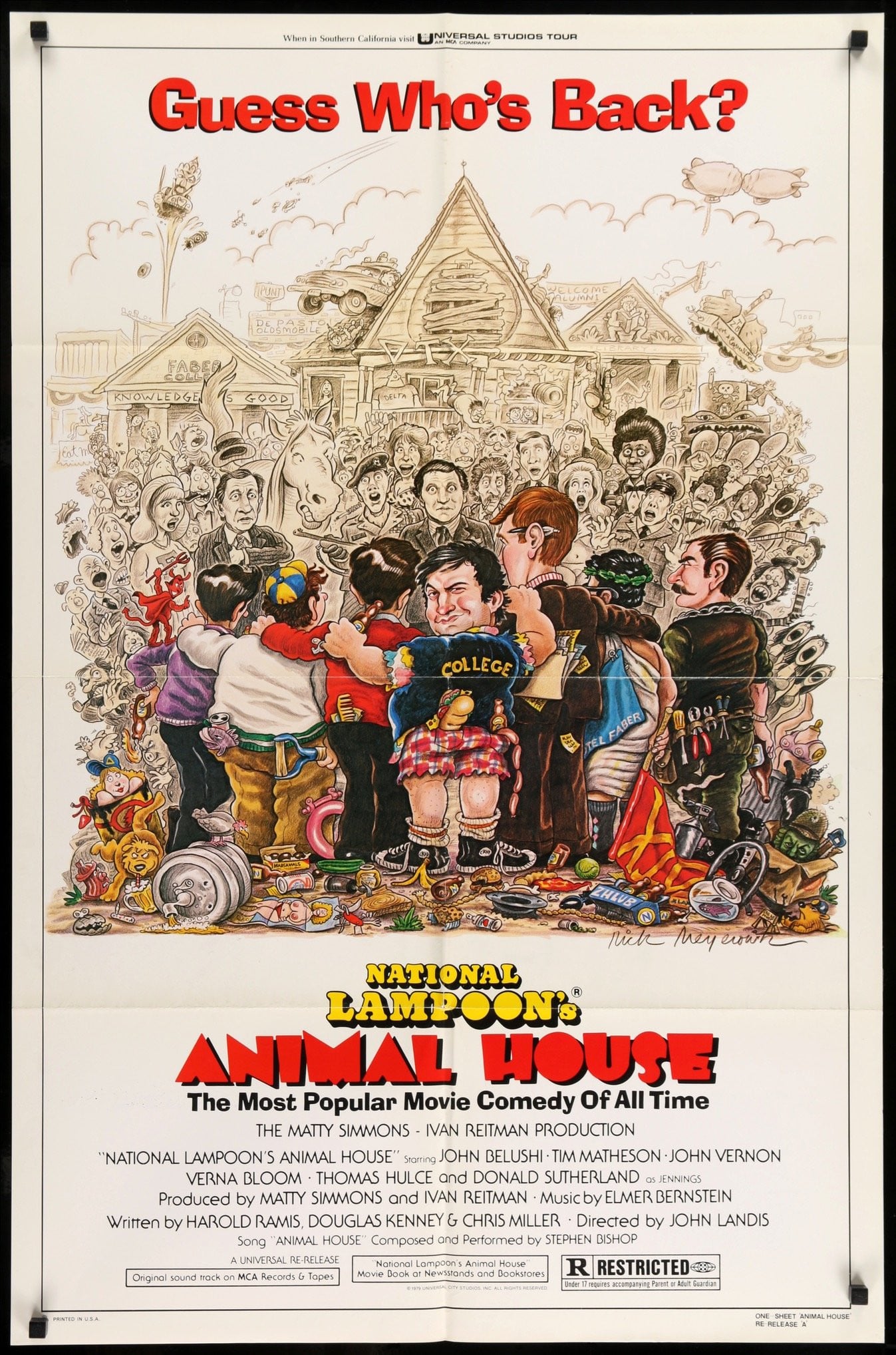 Animal House (1978) original movie poster for sale at Originalfilmart