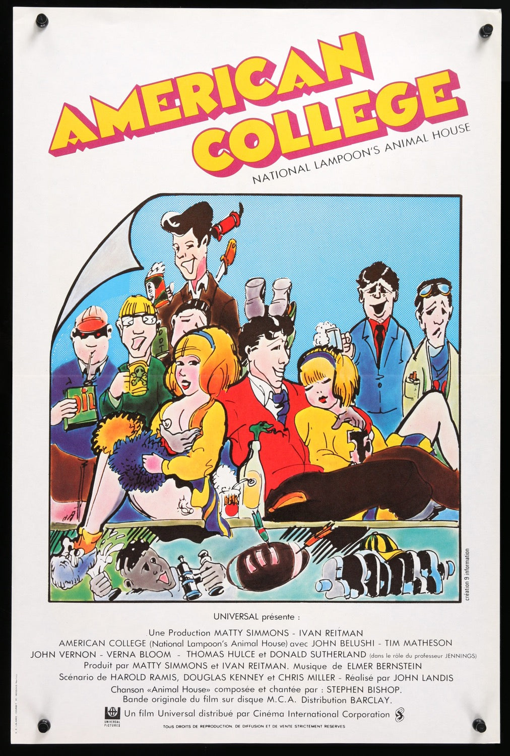 Animal House (1978) original movie poster for sale at Originalfilmart