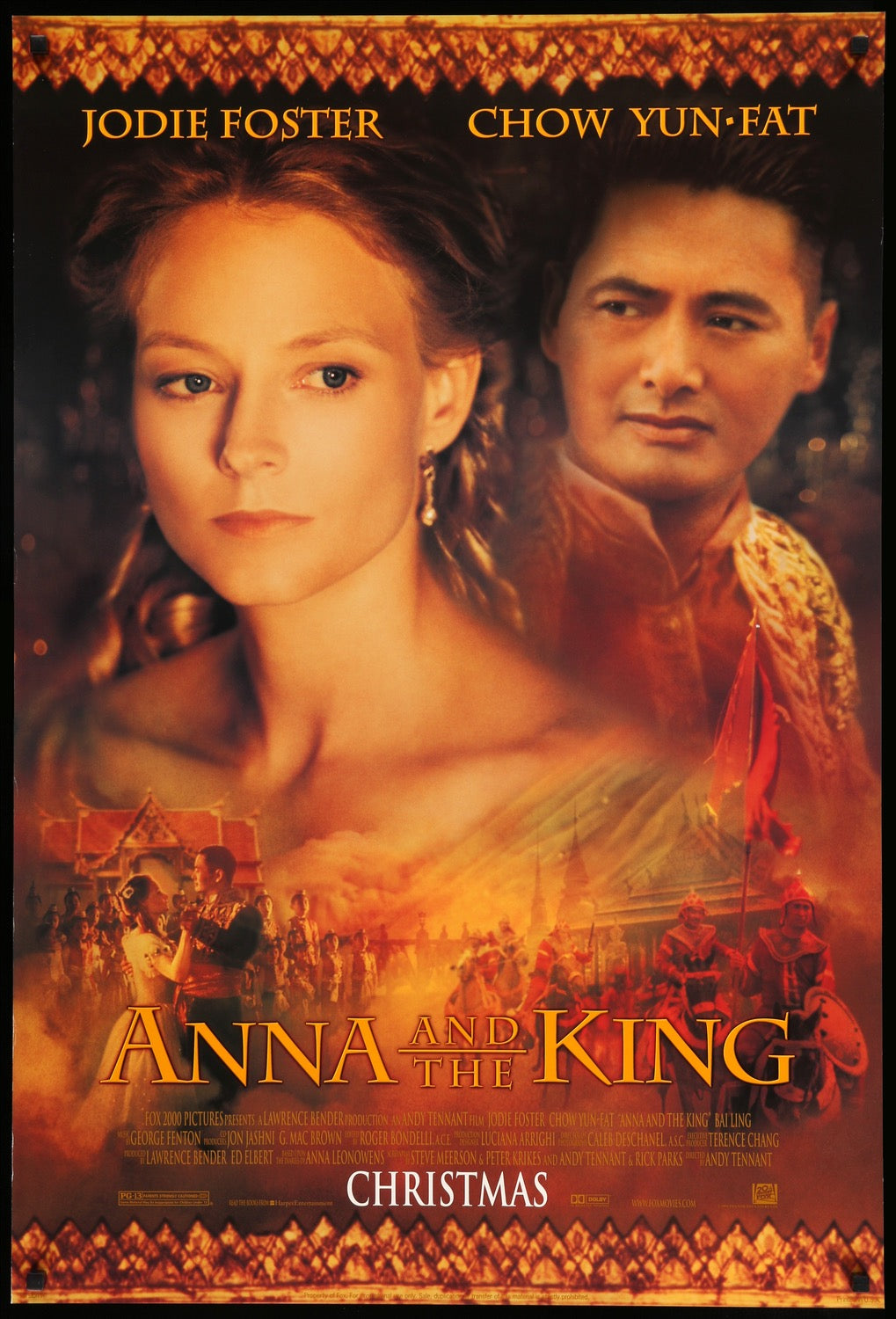 Anna and the King (1999) original movie poster for sale at Originalfilmart