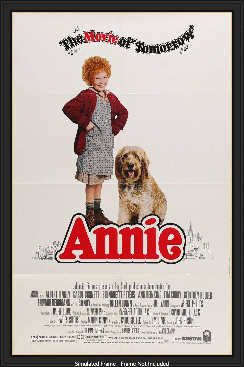 Annie (1982) original movie poster for sale at Originalfilmart